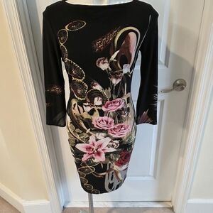 Joseph Ribkoff Floral Dress Size 6